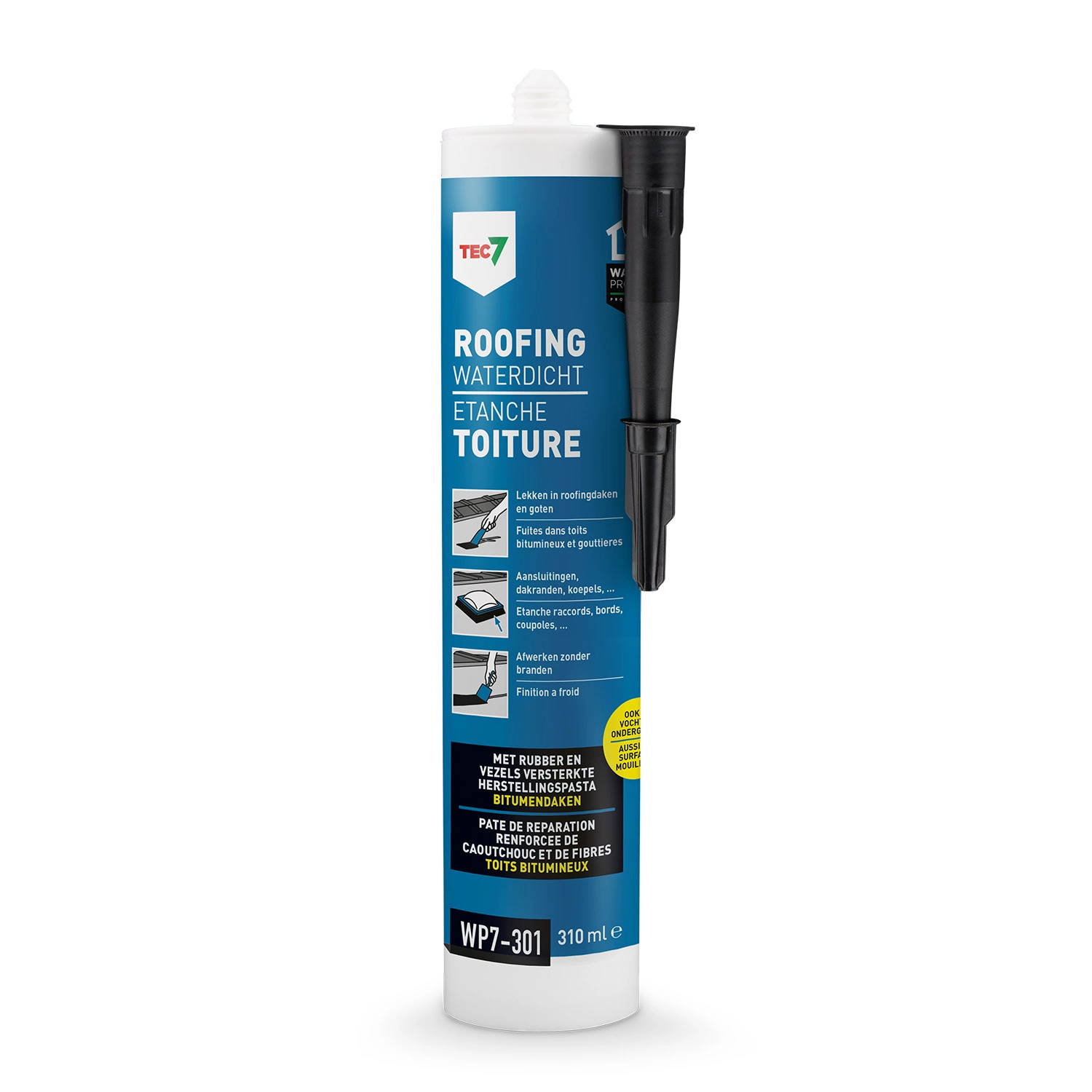 TEC7 602150000 WP7-301 Roofing Waterdicht - 310ml