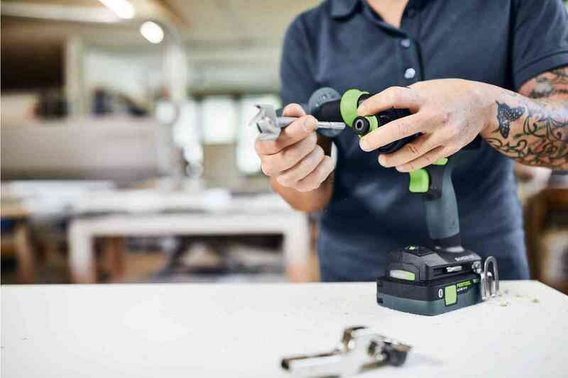 Festool TPC 18/4 5,0/4,0 I-Set 18V Li-Ion Accu Klopboormachine Set (1x 4,0Ah&1x 5,0Ah) In Systainer - 75Nm - Detailed view of the product