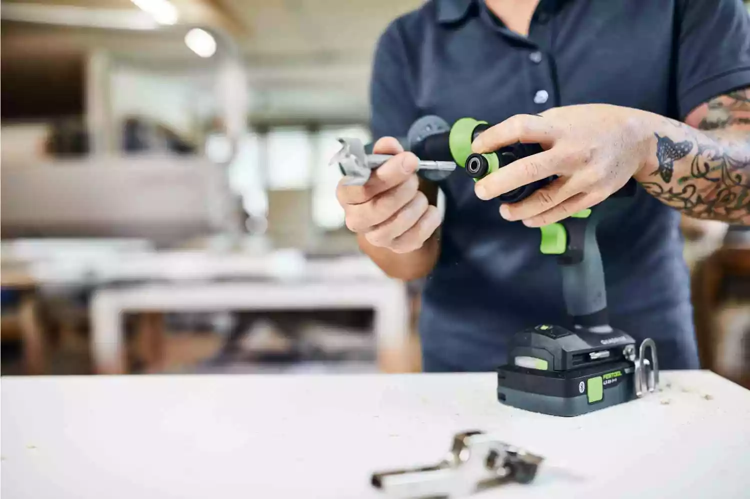 Festool TPC 18/4 5,0/4,0 I-Set 18V Li-Ion Accu Klopboormachine Set (1x 4,0Ah&1x 5,0Ah) In Systainer - 75Nm thumbnail 3