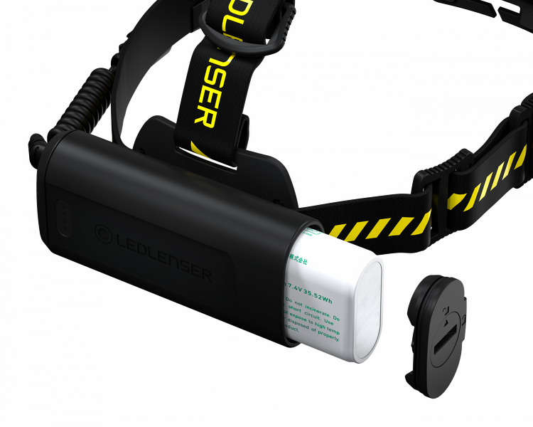 Ledlenser H15R Work Hoofdlamp - Oplaadbaar - 2500Lm - IP67 - Detailed view of the product