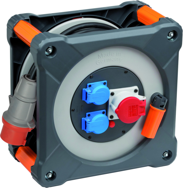 ProfessionalLINE 9222200100 CUBE Kabelhaspel - H07RN-F 5G2,5 - 20m - Detailed view of the product