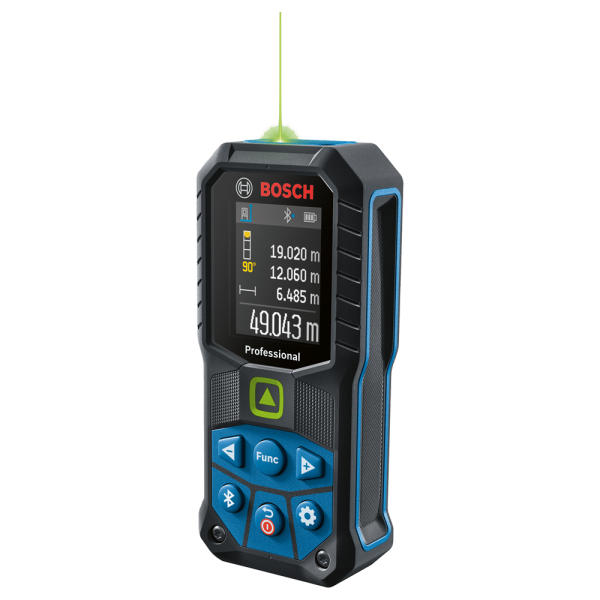 Bosch GLM 50-27 CG Professional Laserafstandsmeter Inclusief Oplaadbare Accu - 50m - Groen - Detailed view of the product