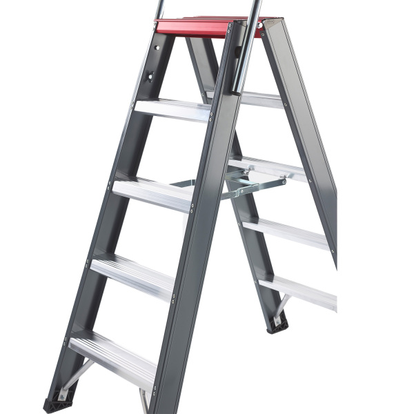 Altrex Falco FDO 4 Dubbele Trap - Aluminium Met Coating - 2 X 4 Treden - Max. Werkhoogte 2,95m - Detailed view of the product