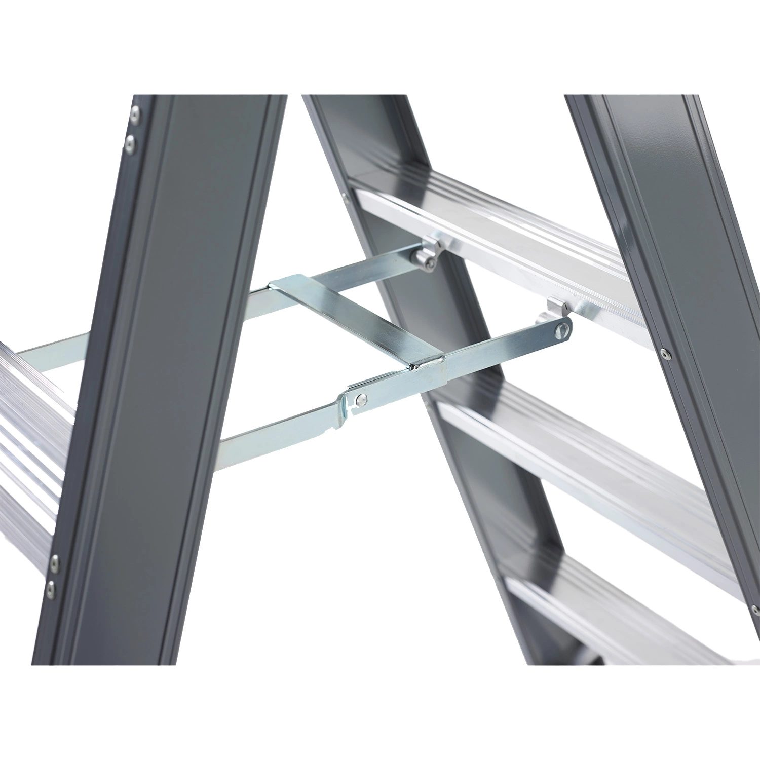 Altrex Falco FDO 4 Dubbele Trap - Aluminium Met Coating - 2 X 4 Treden - Max. Werkhoogte 2,95m thumbnail 3