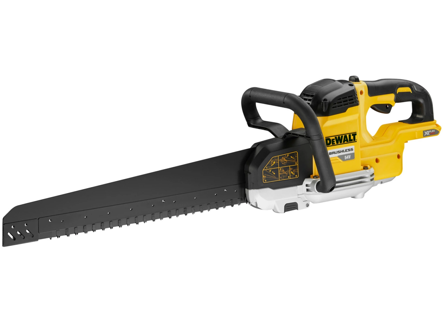 DeWALT DCS397N 54V Li-ion XR FlexVolt Accu Alligatorzaag Body - 430mm - Koolborstelloos
