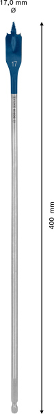 Bosch 2608900344 EXPERT Speedboor Self Cut Speed - Zeskantschacht - 17x400mm - Detailed view of the product
