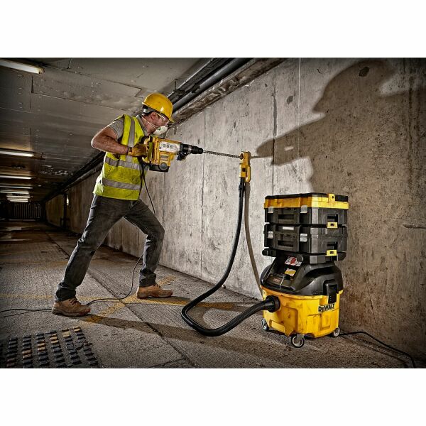 DeWALT DWV901L-QS Bouwstofzuiger - 1400W - L-klasse - 30L - Detailed view of the product