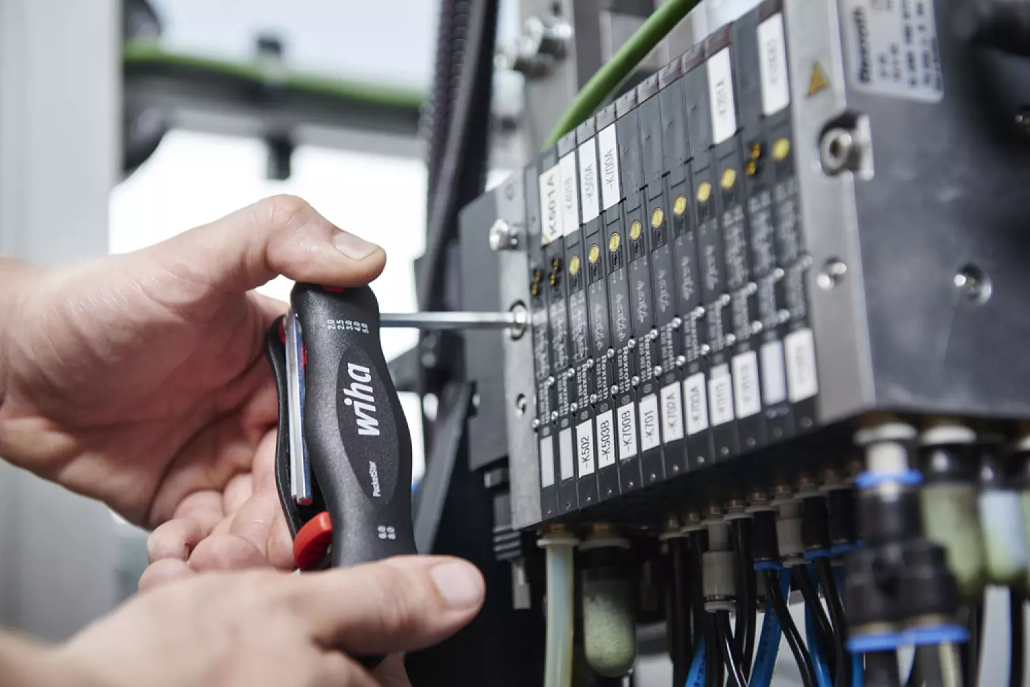 Wiha 351 PG7 7-delige Mini PocketStar Inbussleutelset - Uitklapbaar Model - 2-8mm thumbnail 3