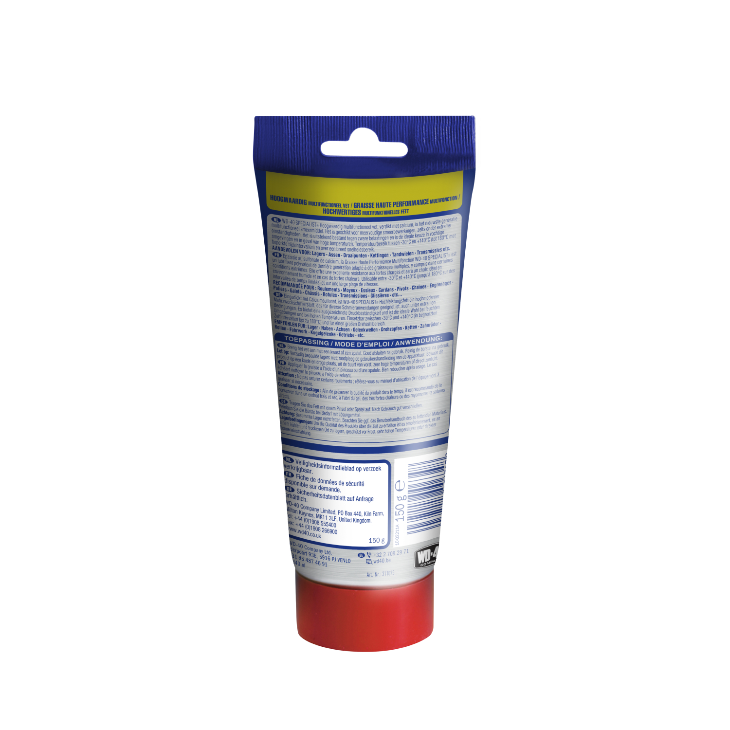 WD-40 Specialist® Hoogwaardig Multifunctioneel Vet - 150 Gram thumbnail 2
