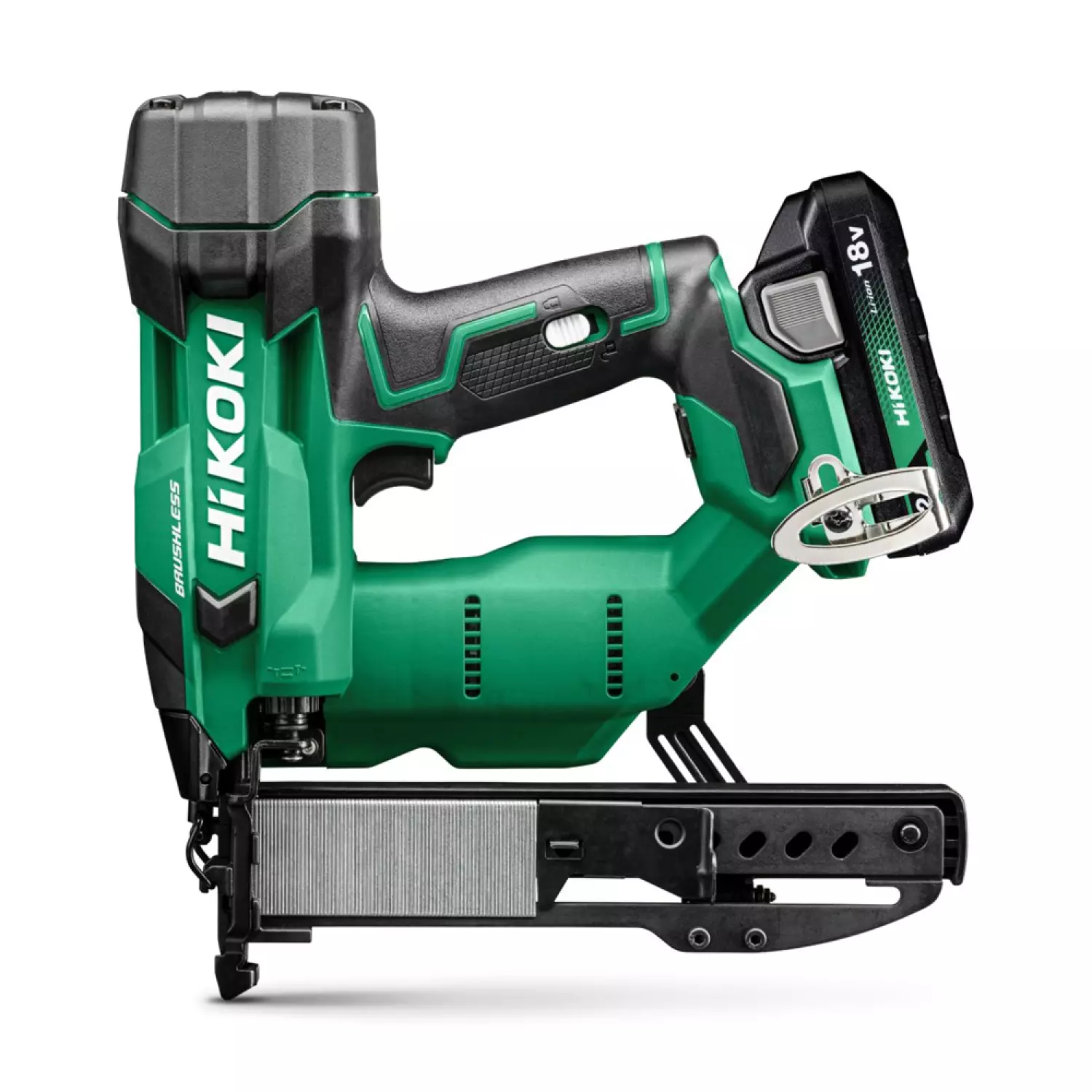 HiKOKI N1804DAWXZ 18V Li-ion Accu Nietmachine Set (2x 2.0Ah Accu) In HSC III - 13-40mm thumbnail 2