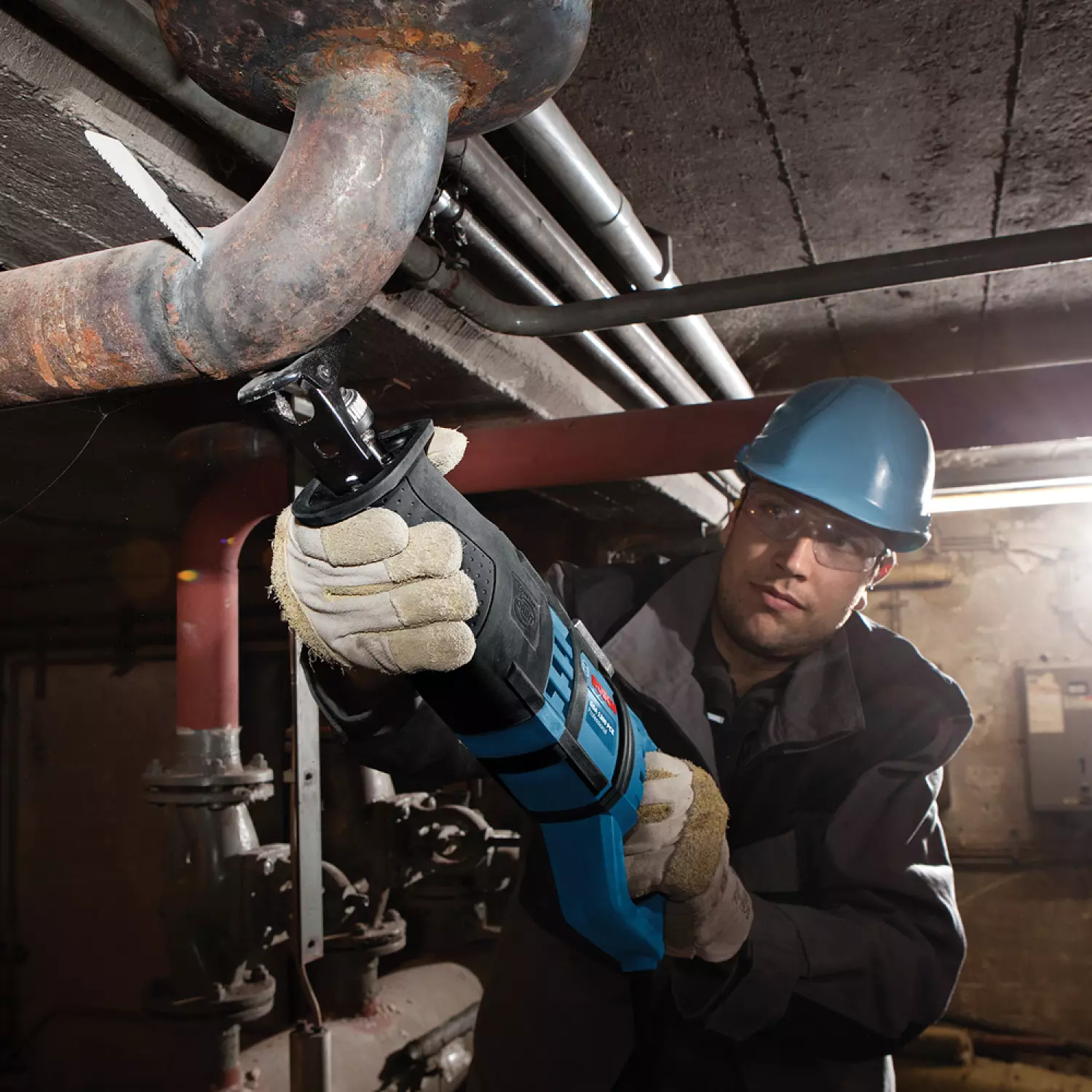 Bosch GSA 1300 PCE Reciprozaag In Koffer Incl. 2 Zaagbladen - 1300W - Snelwissel thumbnail 3