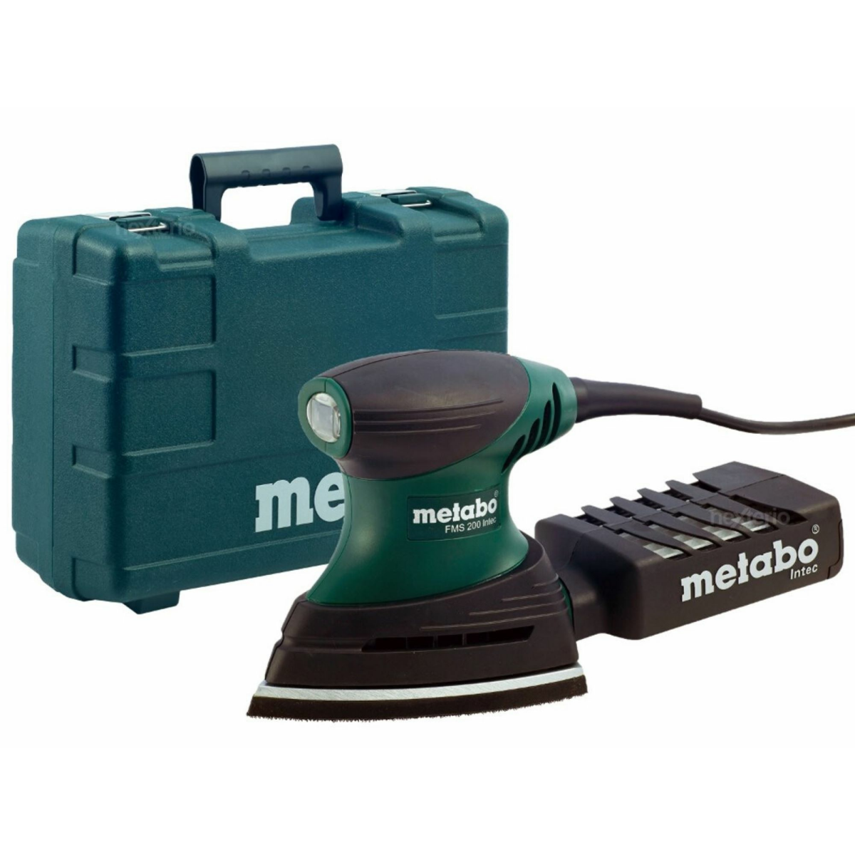 Metabo FMS 200 Intec handpalm schuurmachine in koffer - 200W - 150x100mm