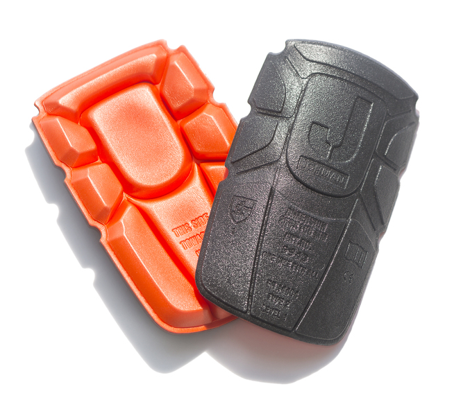 Jobman 9943 Kniestukken - Maat One Size - Oranje/Zwart