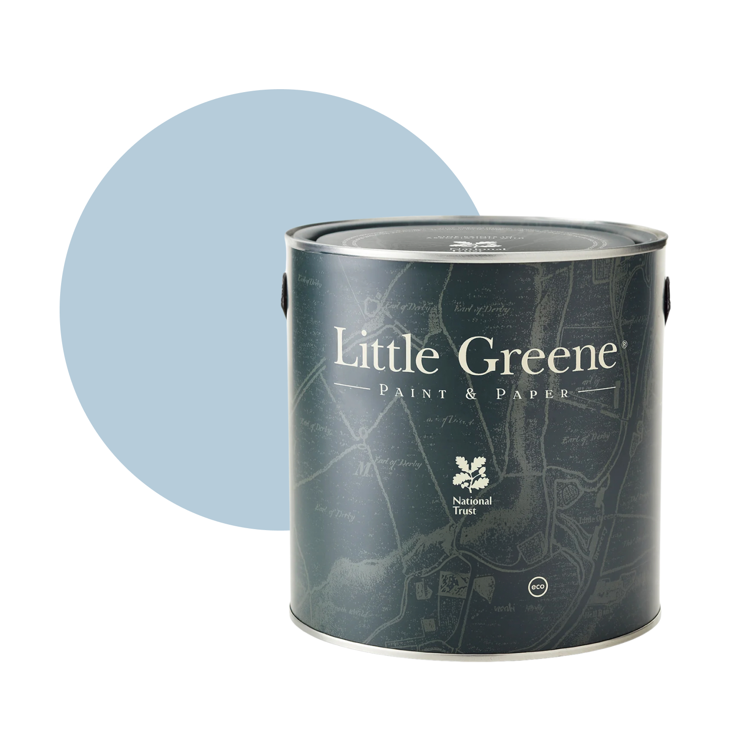 Little Greene Interior Oil Eggshell - Pale Wedgwood No. 249 - 2,5L