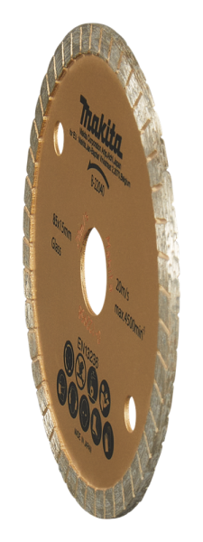 Makita B-22040 Diamantdoorslijpschijf - 85 X 15 X 2mm - Asfalt / Steen / Tegels&Natuursteen - Detailed view of the product