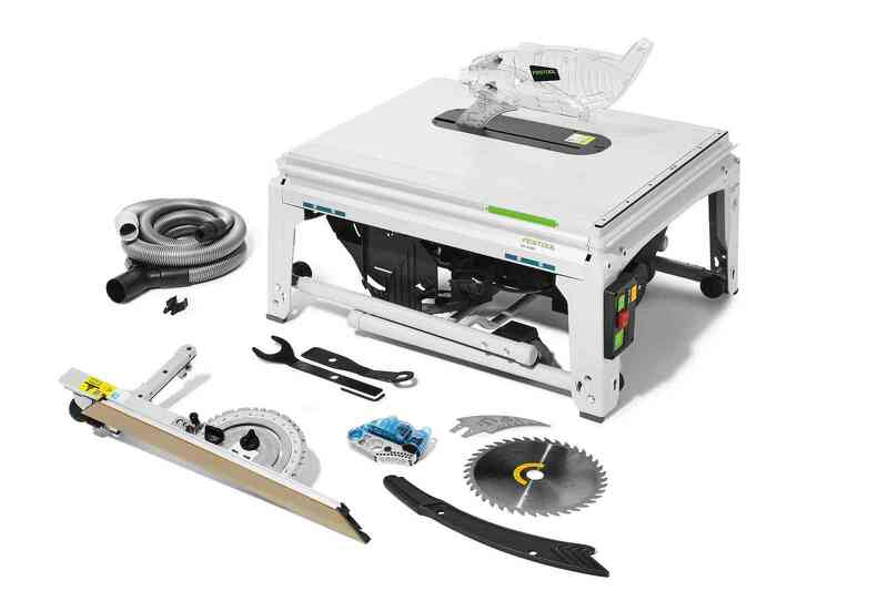 Festool TKS 80 EBS Zaagtafel - 2200W - 254mm - Detailed view of the product