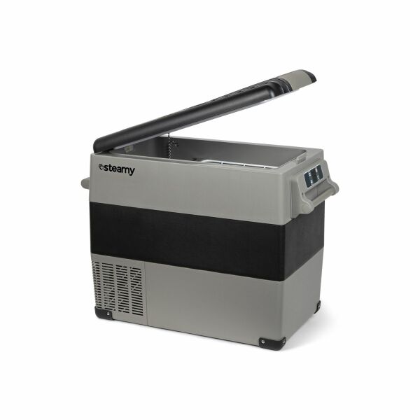 Steamy-E Elektrische Compressor Koelbox - 55 liter - Grijs