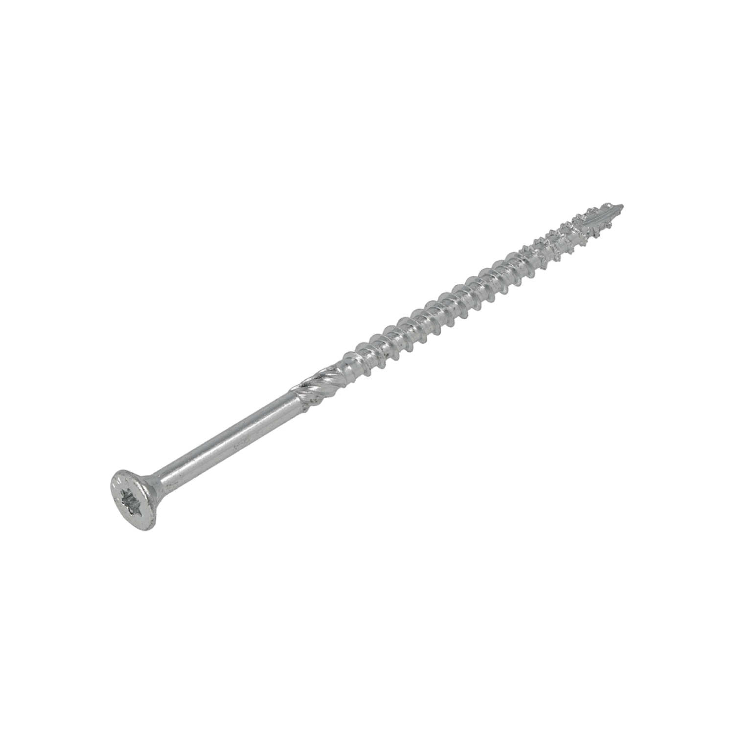 DynaPlus 0281.01.50801 Constructieschroef - TX30 - 6.0 X 120/70mm - Platkop - Deeldraad - Verzinkt (100st) thumbnail 3