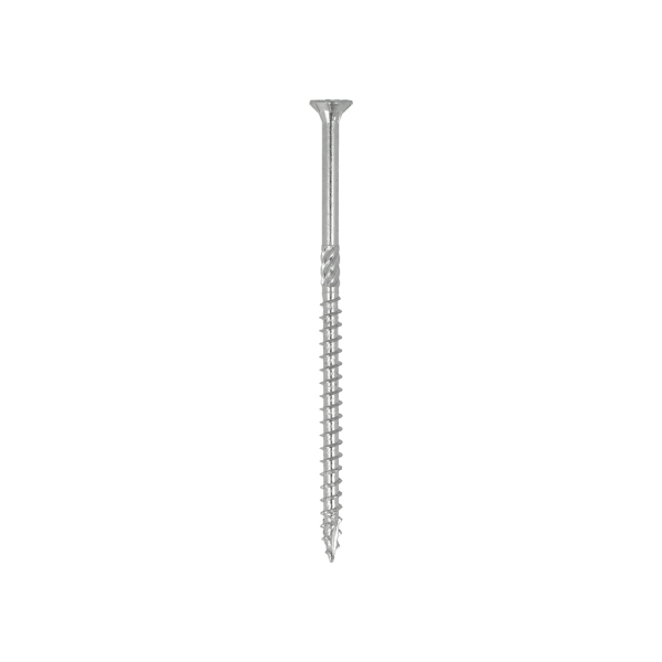 DynaPlus 0281.01.50801 Constructieschroef - TX30 - 6.0 X 120/70mm - Platkop - Deeldraad - Verzinkt (100st) - Detailed view of the product