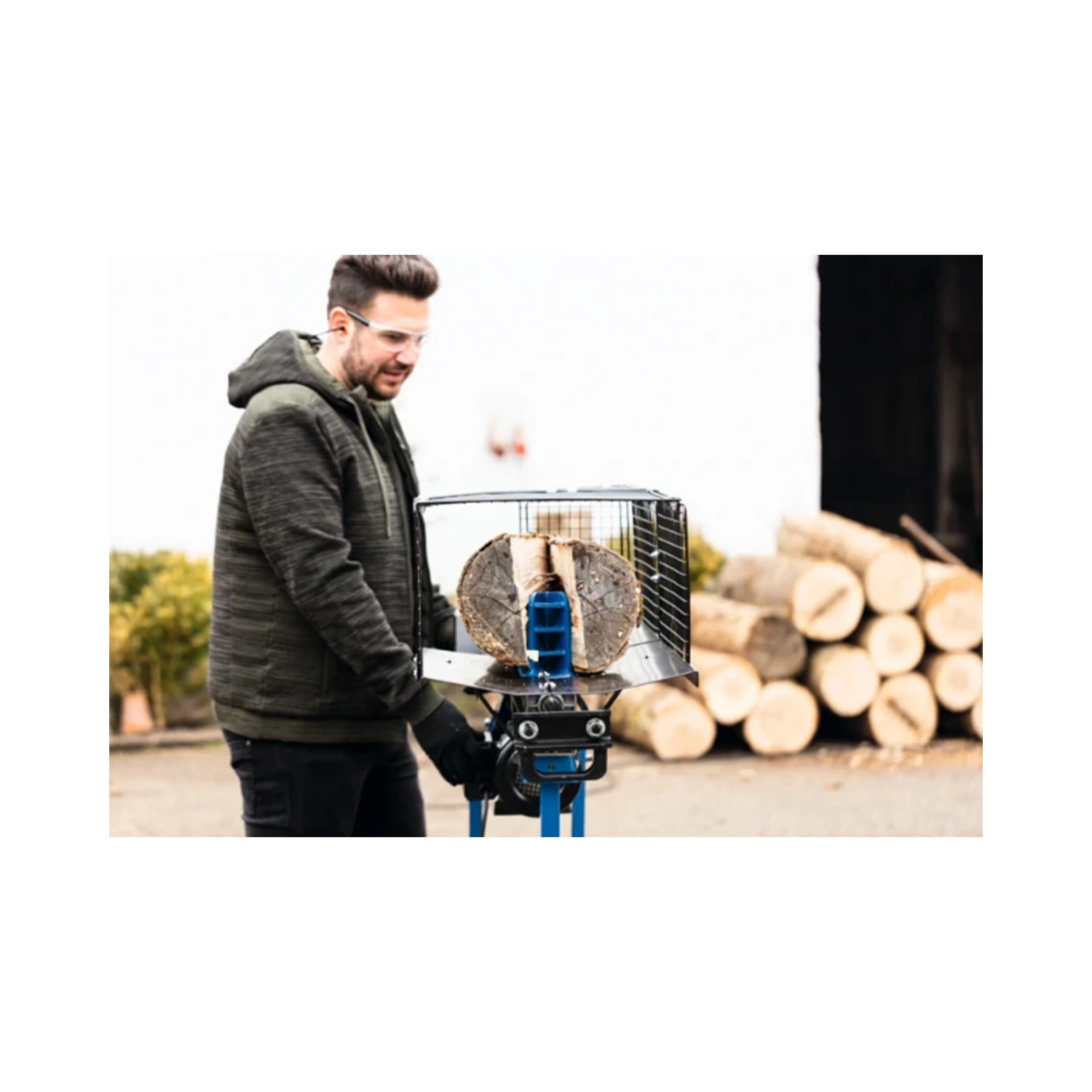 Scheppach HL760LS 230V Houtklover Met Standaard - 7 Ton thumbnail 4