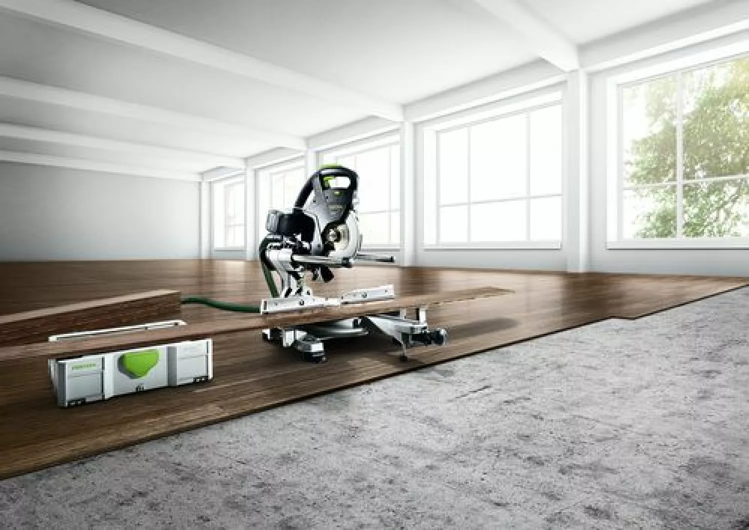 Festool KS 60 E-SET KAPEX Afkortzaag - 1200W - 216mm thumbnail 3
