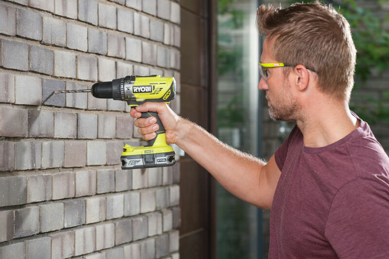 Ryobi R18PD3-0 ONE+ 18V Li-Ion Accu Klopboor- /schroefmachine Body - Detailed view of the product
