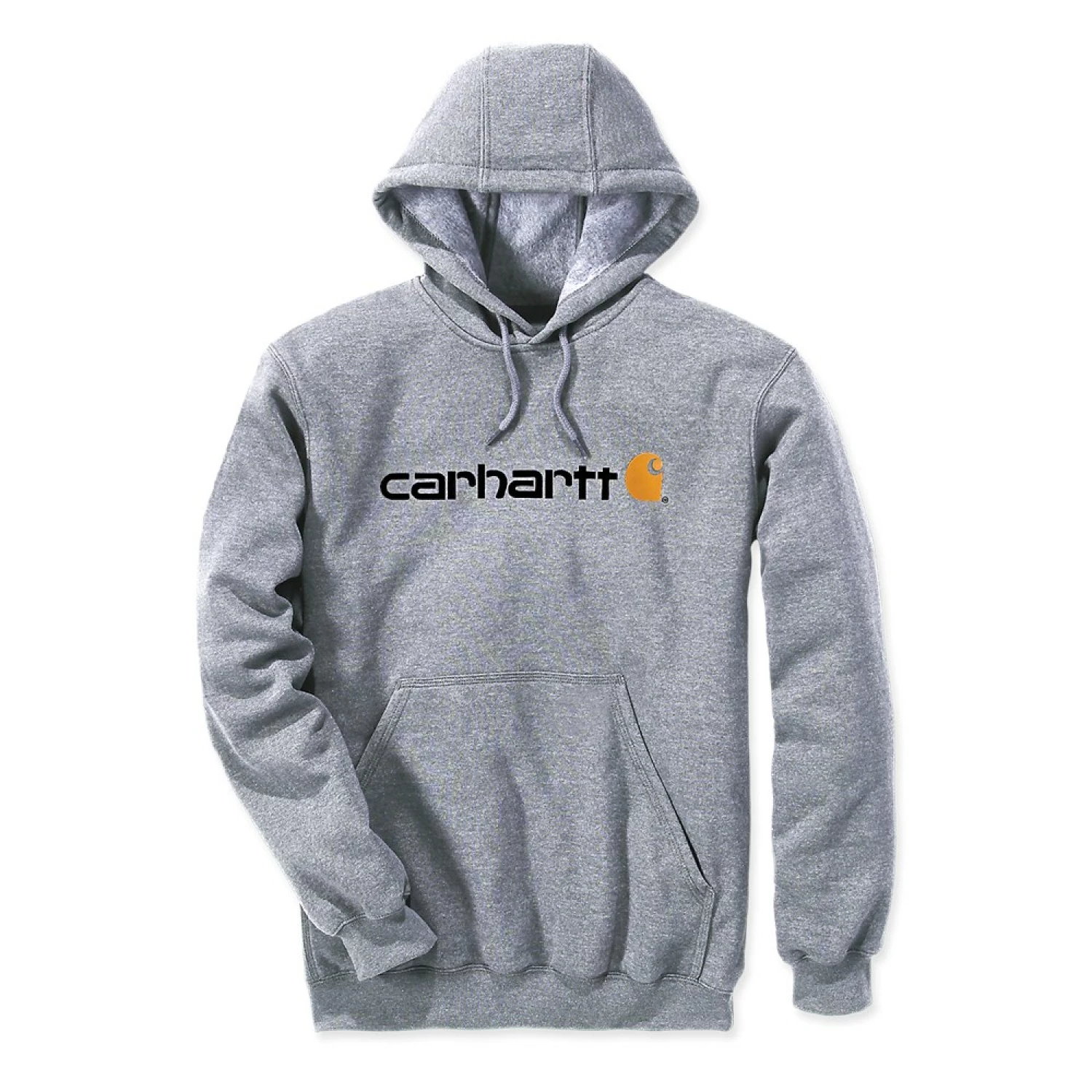 Carhartt 100074 Signature Logo Sweatshirt - Original Fit - Heather Grey - XL