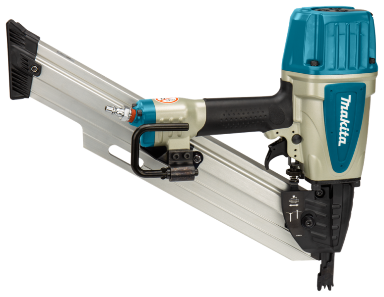 Makita AN943K Pneumatische Constructienagel Tacker In Koffer - 50-90mm - 8,5 Bar - Detailed view of the product