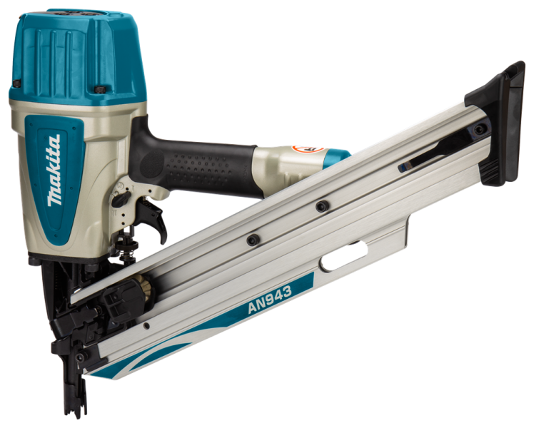 Makita AN943K Pneumatische Constructienagel Tacker In Koffer - 50-90mm - 8,5 Bar - Detailed view of the product