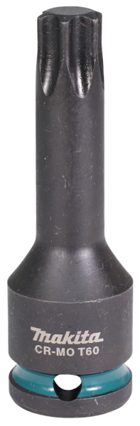 Makita E-19853 Slagschroefbit T60x78mm - Impact Black - 1/2"VK
