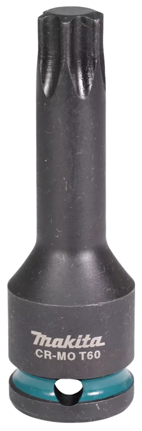 Makita E-19853 Slagschroefbit T60x78mm - Impact Black - 1/2"VK